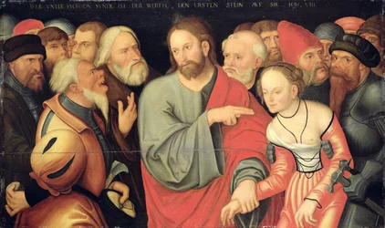 Christus und die Ehebrecherin